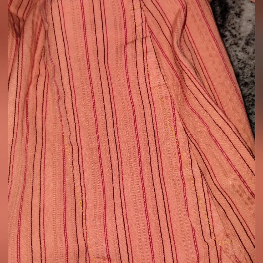 3j Johny was Butterfly Embroidered Orange Sleeveless Dress - Picture 5 of 12
